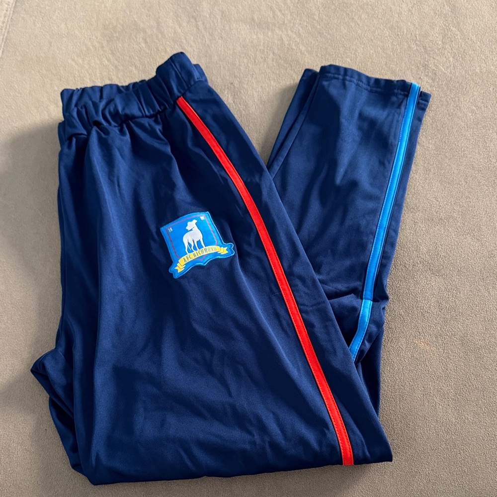 Navy Blue Track Pants